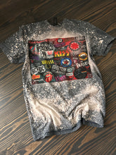 Load image into Gallery viewer, Rock N Roll Collage Bleached Tee
