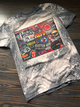 Load image into Gallery viewer, Rock N Roll Collage Bleached Tee
